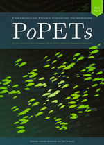 PoPETs cover image